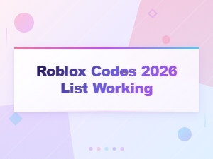 Active Roblox Codes 2026 – Full Working List & Rewards Guide